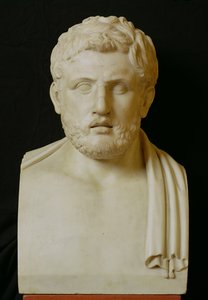 Alkibiades Büstü (MÖ 450-404) (mermer)